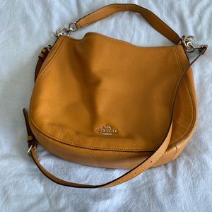 Coach crossbody leather bag